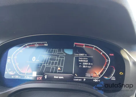 2024 BMW X3 из США, поврежденный, VIN 5UX43DP02R9V01971